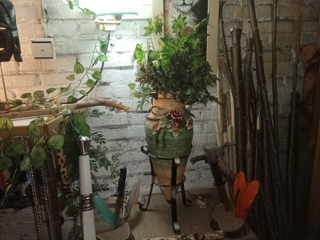 Bonito jarrón decorativo