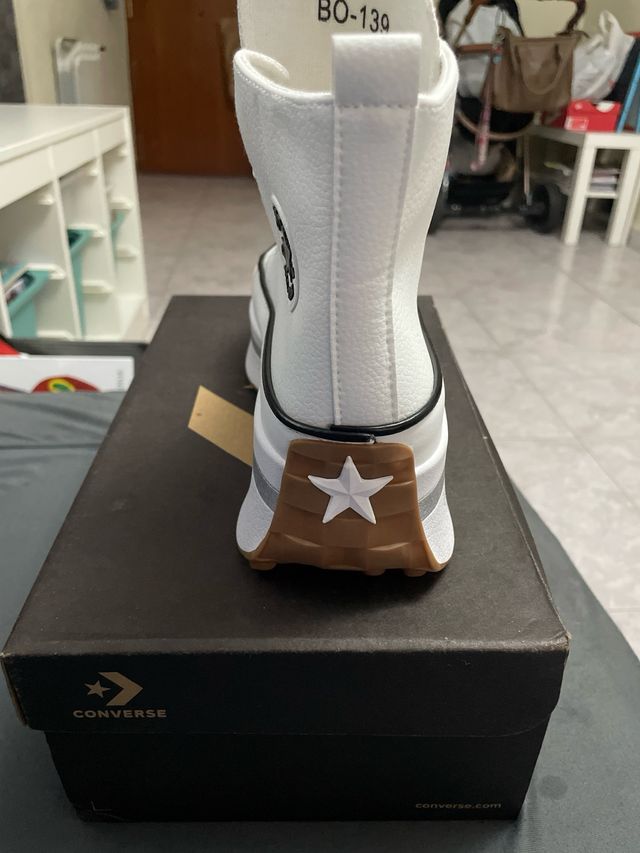 Converse Mujer Talla 38 Blancas