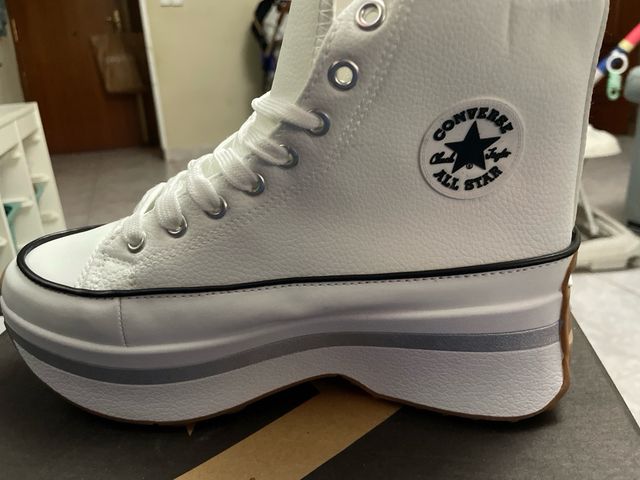 Converse Mujer Talla 38 Blancas