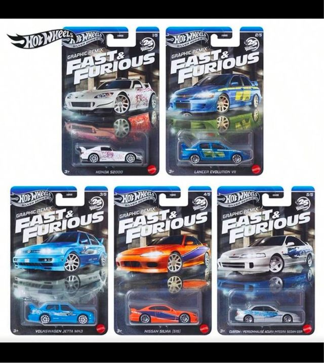 Hot Wheels Fast & Furious Colección varios modelos