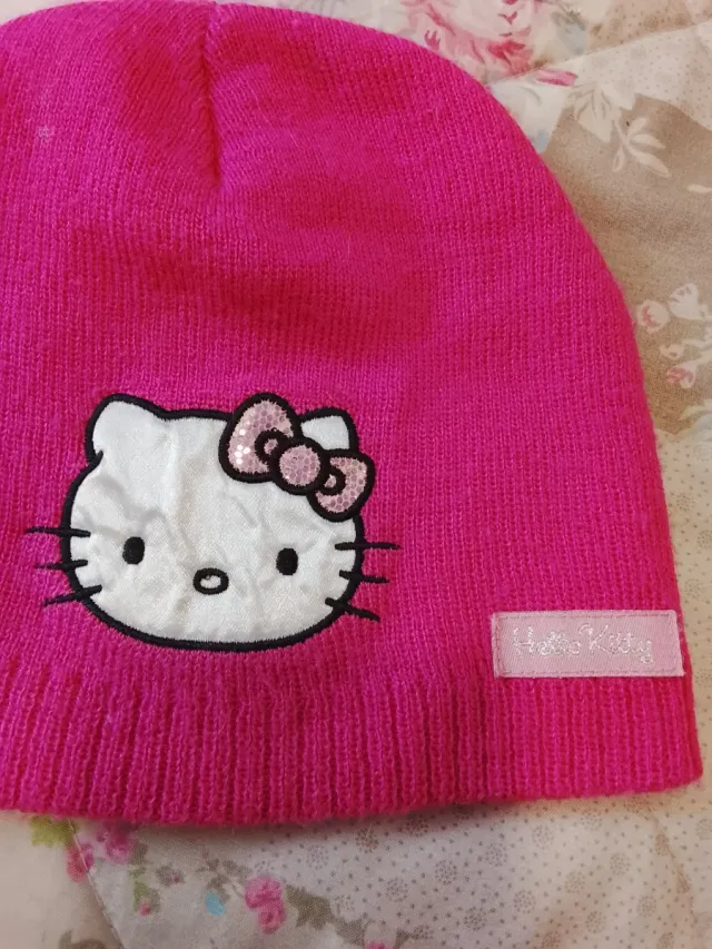 Gorro rosa Hello Kitty