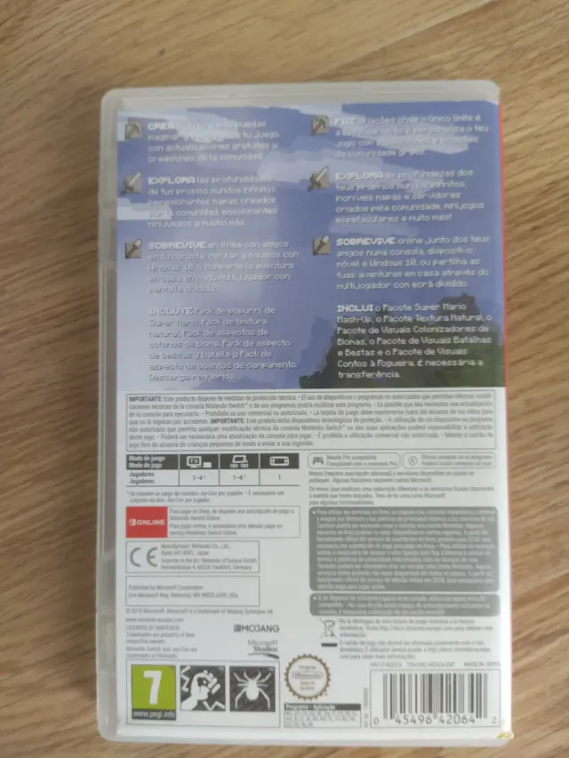 Minecraft Nintendo Switch