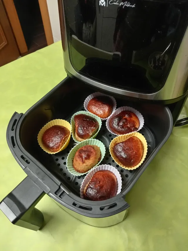 Moldes de magdalenas silicona colores