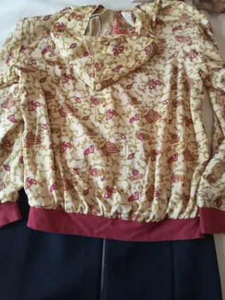 Bomber reversible mujer