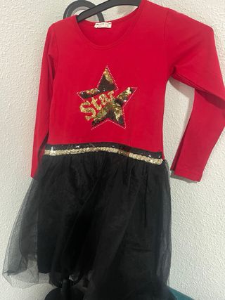 Vestido rojo BREEZE talla 12