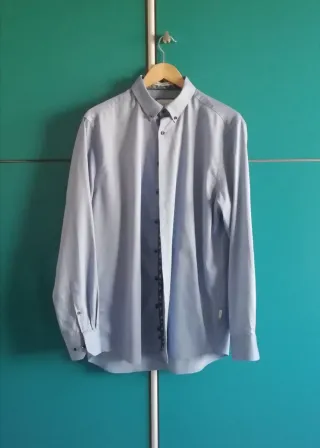 Camicia uomo azzurra