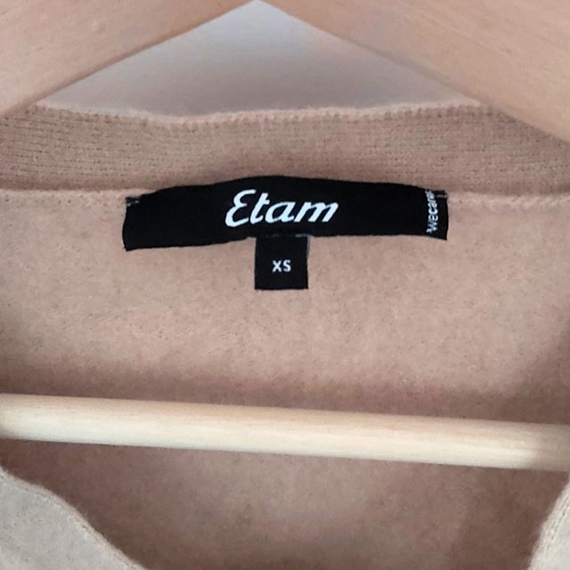 Maglione Etam Cachemire Beige Taglia XS