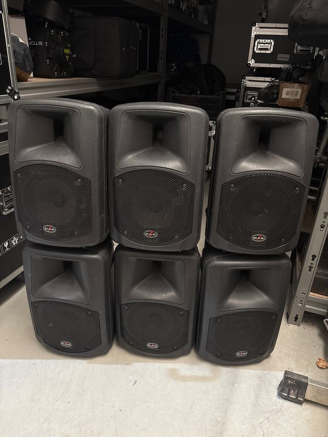 Altavoces DAS Negros Pequeños