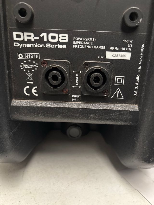 Altavoces DAS Negros Pequeños