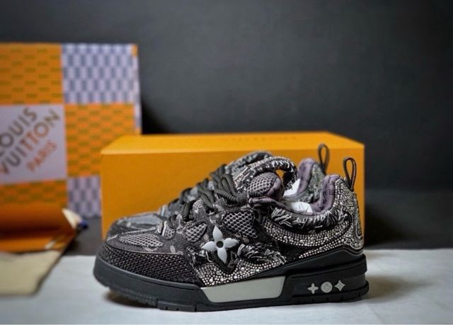 Louis Vuitton Skate x Swarovski Nere Argento