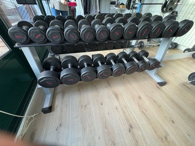 Rack Mancuernas Gimnasio Completo