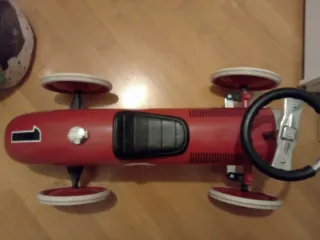 Auto Cavalcabile Bambini Vintage Rossa