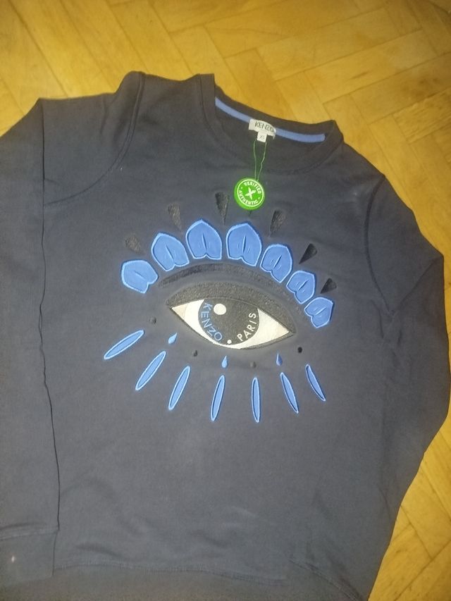 Sudadera Kenzo Ojo Azul Talla XS