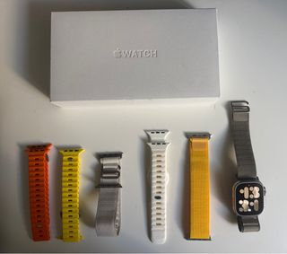 Apple Watch Ultra con correas (impoluto)