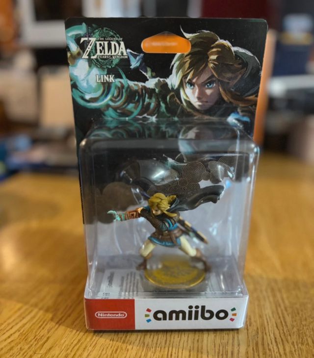 Amiibo Link Zelda Tears of the Kingdom Precintado