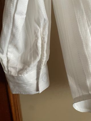 Blusa blanca talla XXXL
