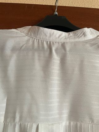 Blusa blanca talla XXXL