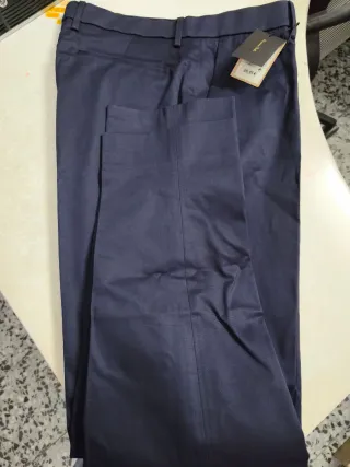 Pantalón Massimo Dutti Azul Talla M