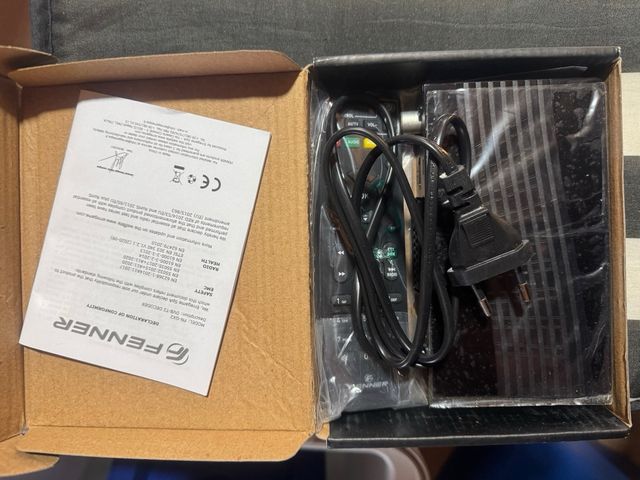 Decodificador TDT Fenner 2 en 1 con USB y LAN