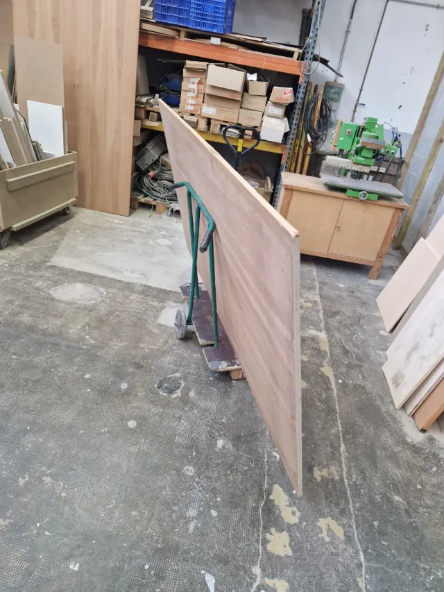 Carro para mover tableros