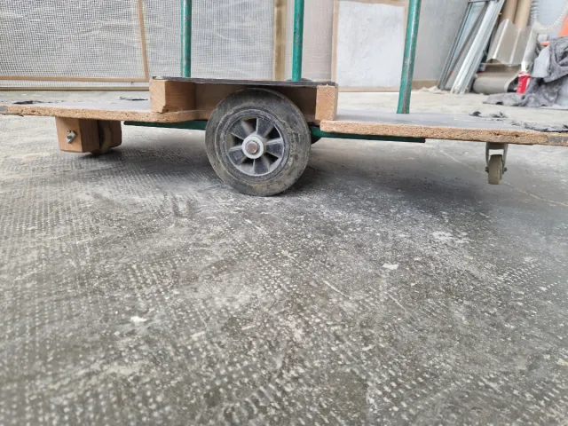 Carro para mover tableros