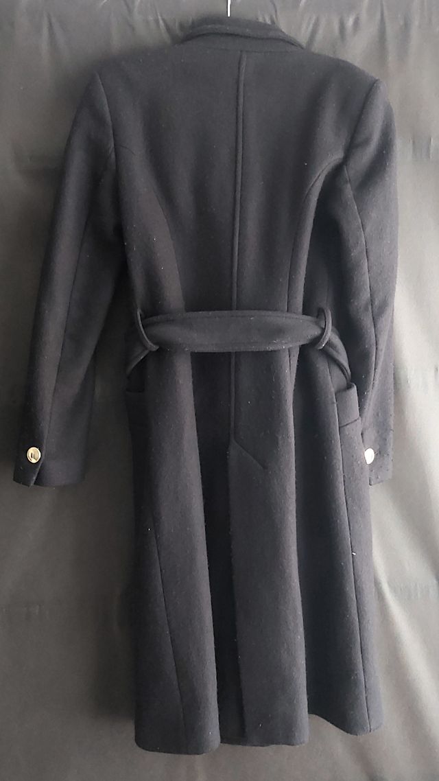 Cappotto Zara Nero Taglia S