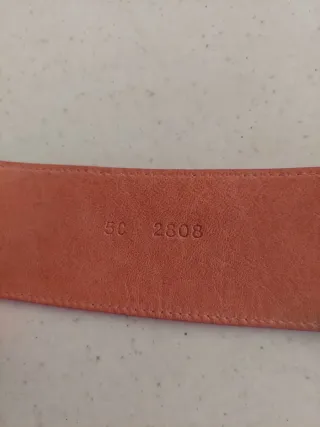 Cintura Miu Miu Rosa originale