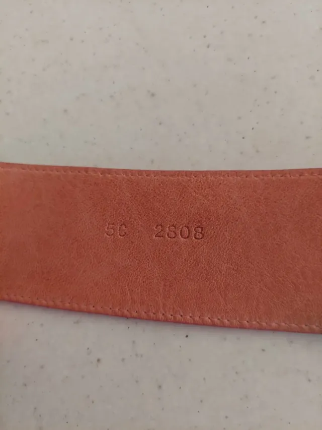 Cintura Miu Miu Rosa originale