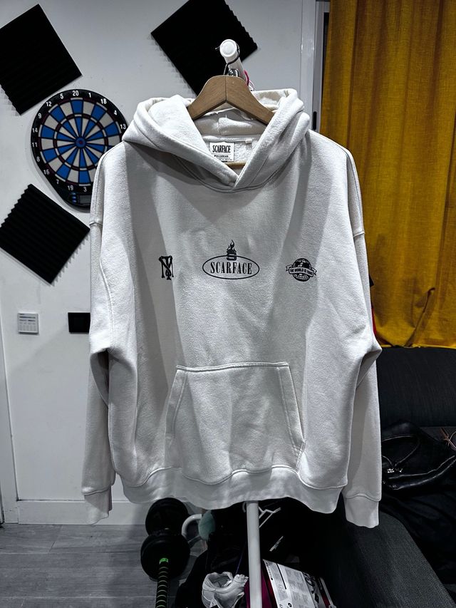 Sudadera Scarface x Pull&Bear Beige