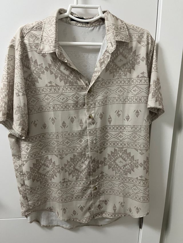 Camisa hombre verano estampada ( pack de 2)