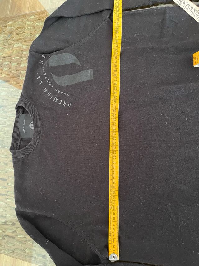 Jersey Jack & Jones Negro Hombre