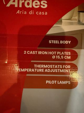 Piastra elettrica Ardes