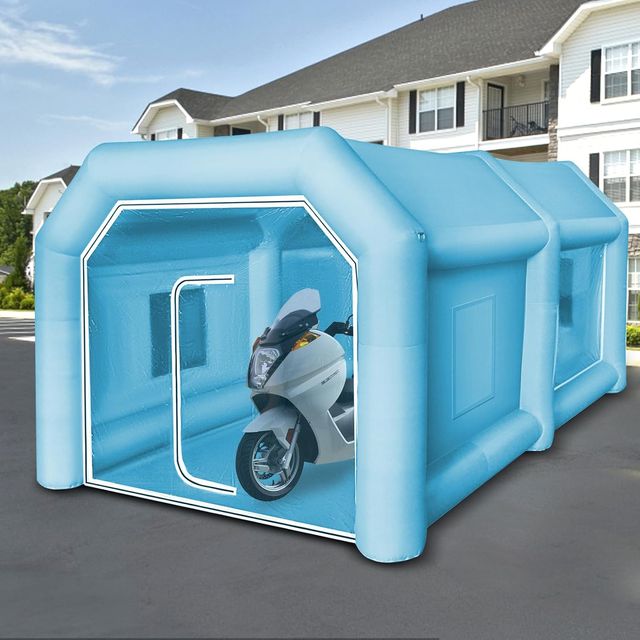 Tenda Gonfiabile Blu 4x2.5x2.2m