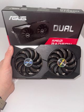 Tarjeta Gráfica ASUS Radeon RX 6600 DUAL 8GB