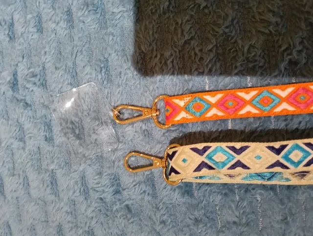 Correas para bolso con enganches dorados