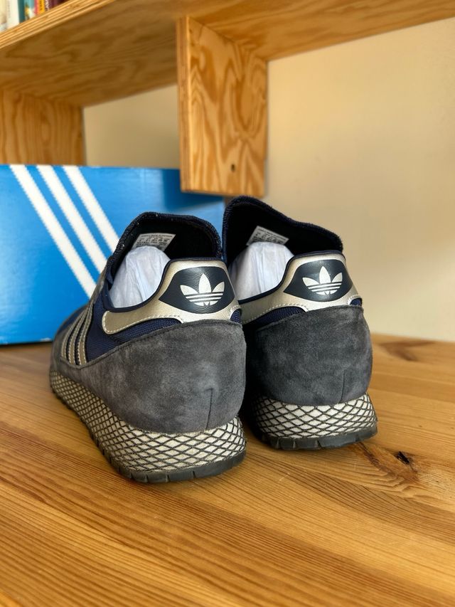 adidas New York OG Azul Marino y plata