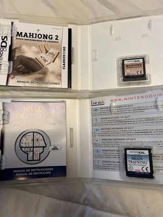 Mahjong 2 + Brain Training Nintendo DS