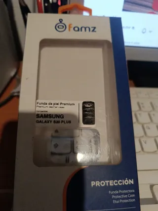 Custodia Famz in pelle per Samsung Galaxy S20 Plus