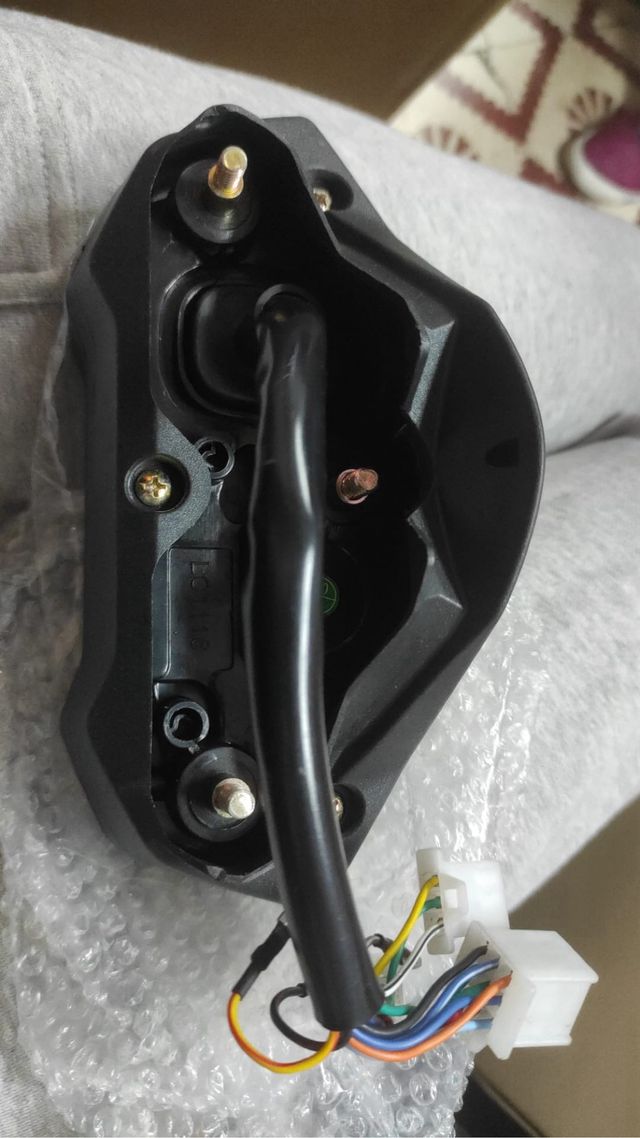 Capa de banco traseiro de moto