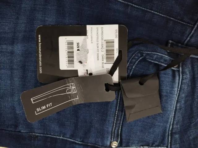 Boxeur des Rues Vaqueros W34 Nuevos con etiquetas
