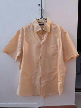 Camicia Tommy Hilfiger uomo beige
