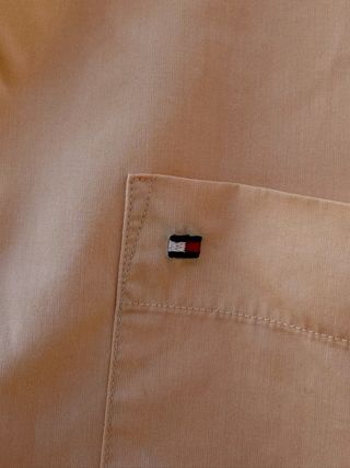 Camicia Tommy Hilfiger uomo beige