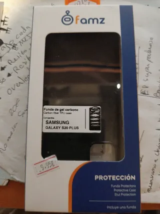 Custodia in gel nero per Samsung Galaxy S20 Plus