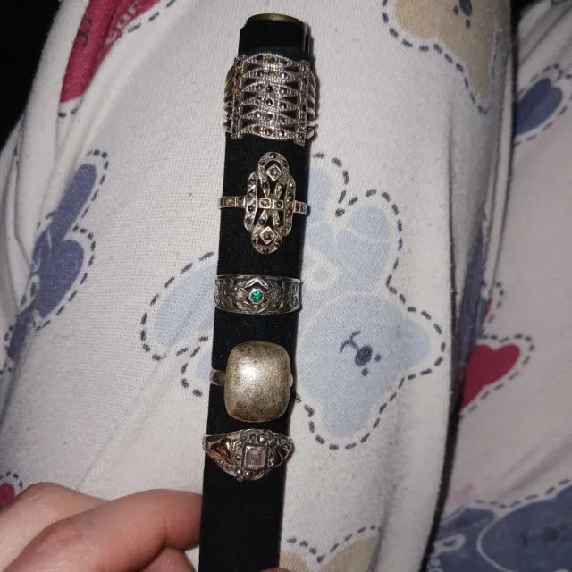 Lote Anillos Vintage Plata 925 ESCUCHO OFERTAS!!!