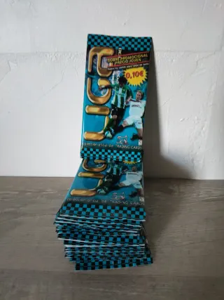 Lote sobres cromos fútbol