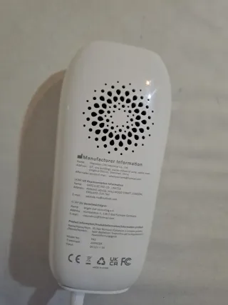 Epilatore Laser Aminzer Rosa e Bianco