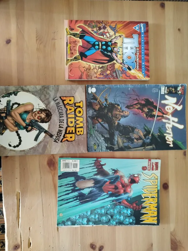 Pack 4 comics