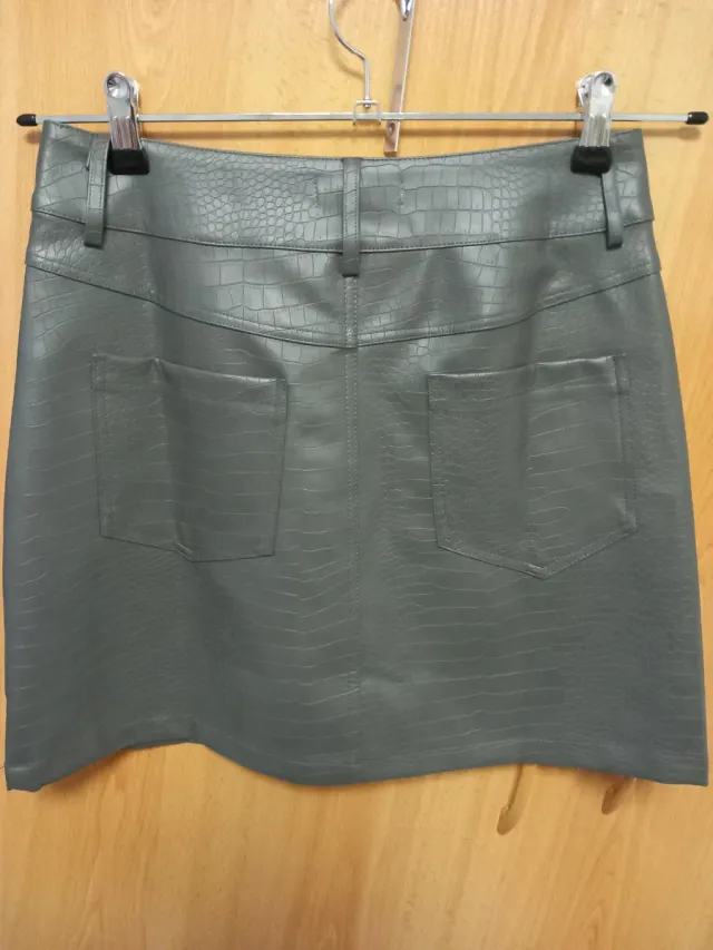 Falda Anima Print Gris