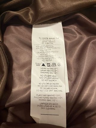 Falda marrón invierno