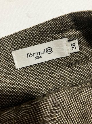 Falda marrón invierno